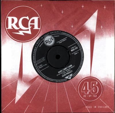 Elvis Presley - Baby I Don't Care/True Love (RCA 332)