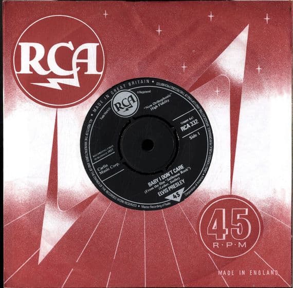 Elvis Presley - Baby I Don't Care/True Love (RCA 332)