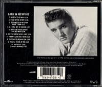 Elvis Presley - Back In Memphis -USA RCA/BMG CD