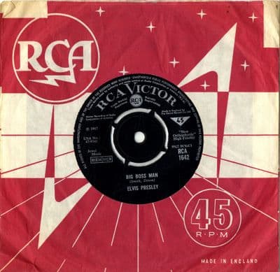 Elvis Presley - Big Boss Man/You Don't Know Me (1642)