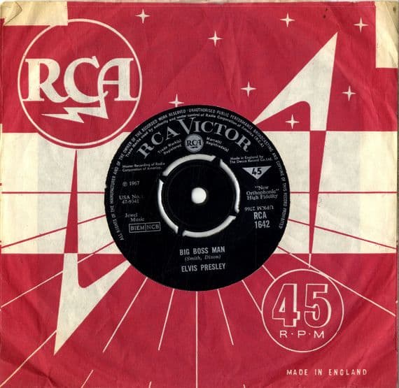 Elvis Presley - Big Boss Man/You Don't Know Me (1642)