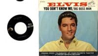 Elvis Presley - Big Boss Man/You Don't Know Me (47-9341)
