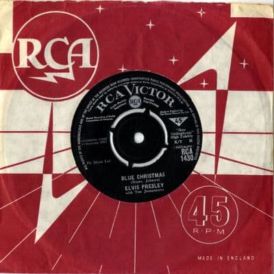 Elvis Presley - Blue Christmas/White Christmas (1430)