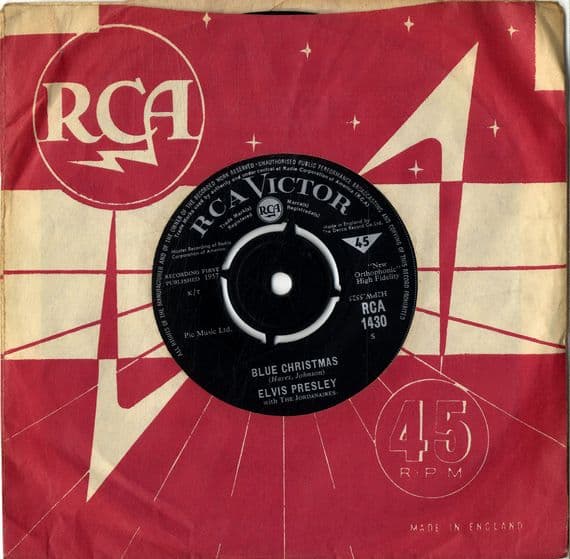 Elvis Presley - Blue Christmas/White Christmas (1430)