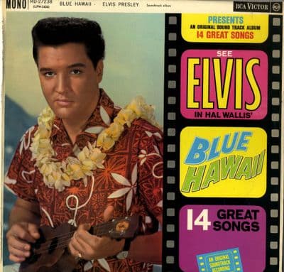 Elvis Presley - Blue Hawaii (RD 27238) 1969 Small Orange Label Mono - Ex/M- .. RARE !