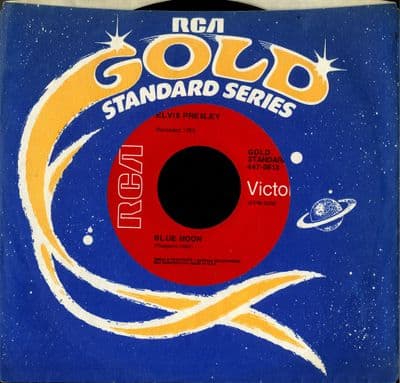 Elvis Presley -Blue Moon/Just Because(447-0613) As New