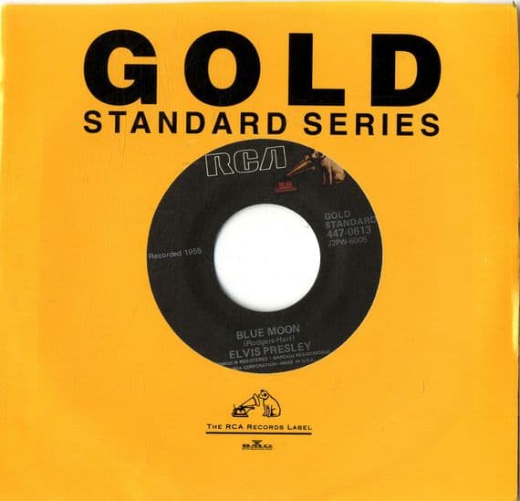 Elvis Presley -Blue Moon/Just Because (447-0613) Gold Standard - New/Unplayed