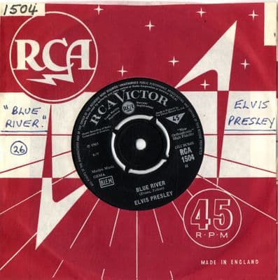 Elvis Presley - Blue River/Do Not Disturb (1504) Ex