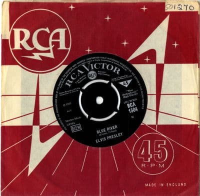 Elvis Presley - Blue River/Do Not Disturb (1504) Ex