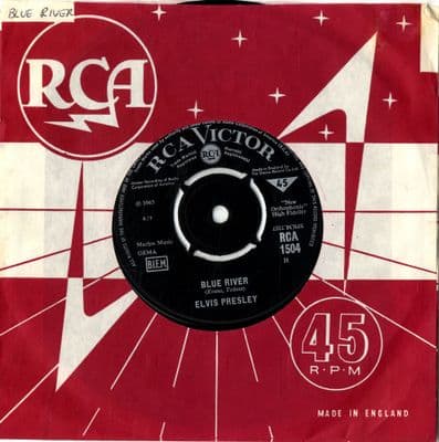 Elvis Presley - Blue River/Never Ending (1504) M-