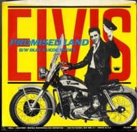 Elvis Presley - Blue Suede Shoes/Promised Land (PB 13929) Blue Vinyl -Ex/M