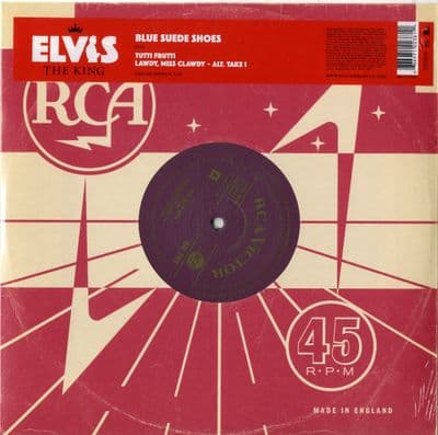 Elvis Presley - Blue Suede Shoes/Tutti Frutti/Lawdy Miss Clawdy -10