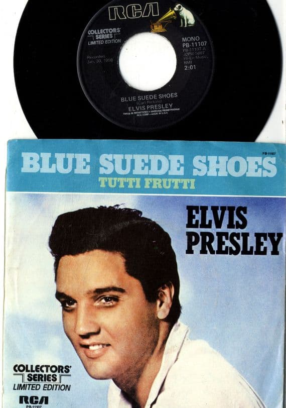 Elvis Presley - Blue Suede Shoes/Tutti Frutti  (PB 11107) Collector's Series