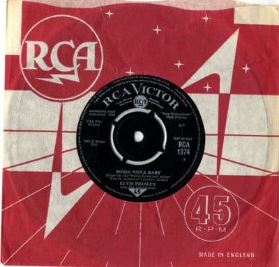 Elvis Presley - Bossa Nova Baby/Witchcraft (1374) M-