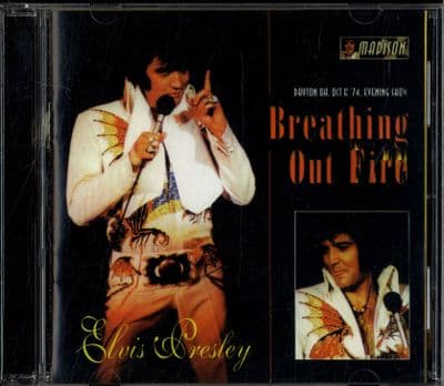 Elvis Presley - Breathing Out Fire - Madison CD