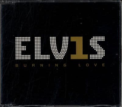 Elvis Presley - Burning Love - 3 Versions - Australia CD Single
