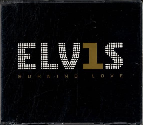Elvis Presley - Burning Love - 3 Versions - Australia CD Single