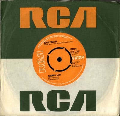 Elvis Presley - Burning Love/It's A Matter Of Time (2267) M-