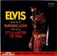 Elvis Presley - Burning Love/It's A Matter Of Time (47-0769) Red Vinyl - M/M
