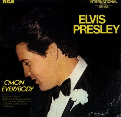 Elvis Presley - C'Mon Everybody (INTS 1286) Ex/M-