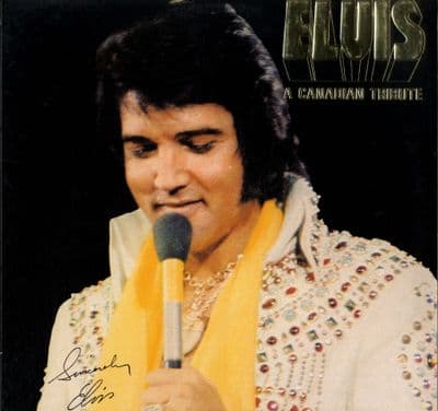 Elvis Presley - Canada - A Canadian Tribute (KKL1-7065) Gold Vinyl - M-