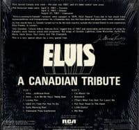 Elvis Presley - Canada - A Canadian Tribute (KKL1-7065) Gold Vinyl - M-/M