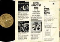 Elvis Presley - Canada - A Date With Elvis (LSP 2011) Tan Label