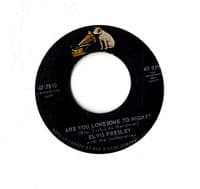 Elvis Presley - Canada - Are You Lonesome Tonight/I Gotta Know (47-7810_