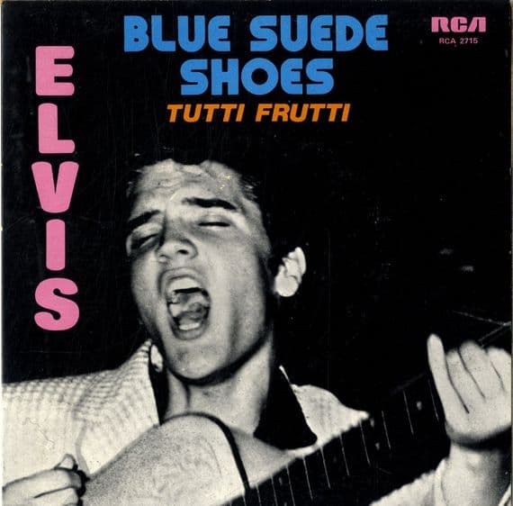 Elvis Presley - Canada - Blue Suede Shoes/Tutti Frutti (2715)
