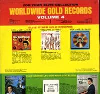 Elvis Presley - Canada - Elvis' Gold Records Volume 4 (XLSP 3921) GOLD VINYL - M-