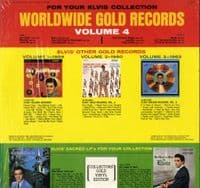 Elvis Presley - Canada - Elvis' Gold Records Volume 4 (XLSP 3921) Gold Vinyl - M/M