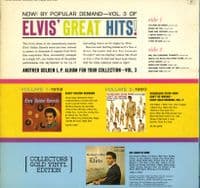 Elvis Presley - Canada - Elvis' Golden Records Volume 3 (XLSP-2765) GOLD VINYL - M-