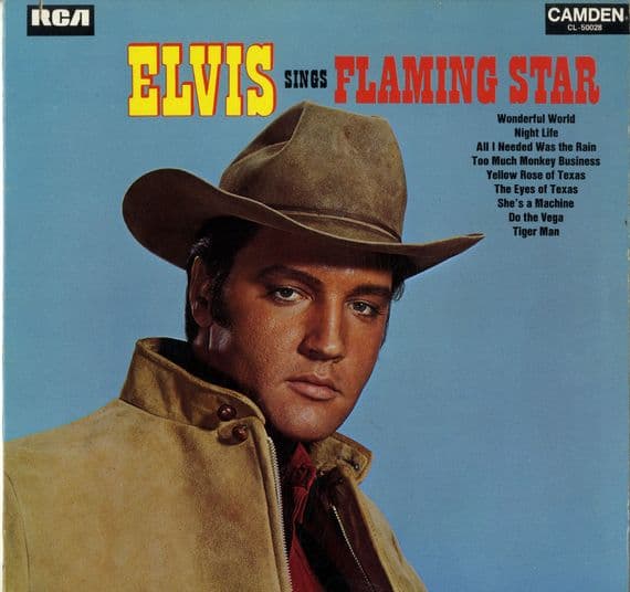 Elvis Presley - Canada - Elvis Sings Flaming Star (CL 50028) M-/M