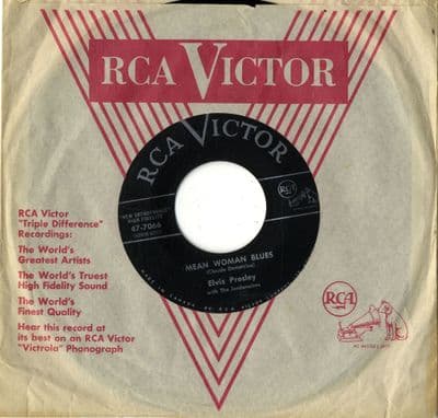 Elvis Presley - Canada - Mean Woman Blues/Have I Told You Lately That I Love You (47-7066)