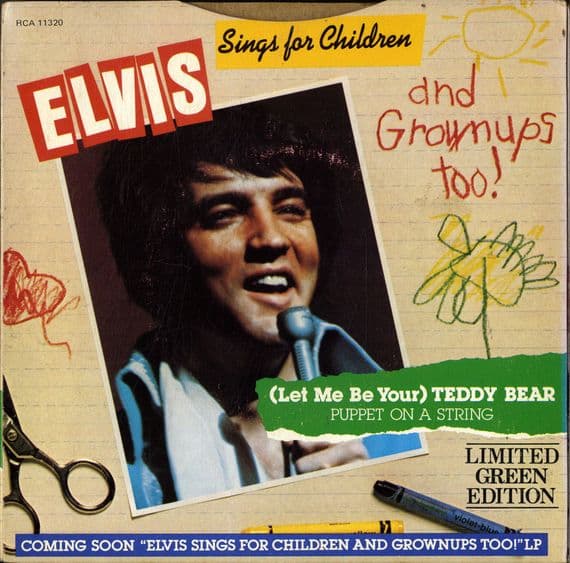 Elvis Presley - Canada - Teddy Bear/Puppet On A String