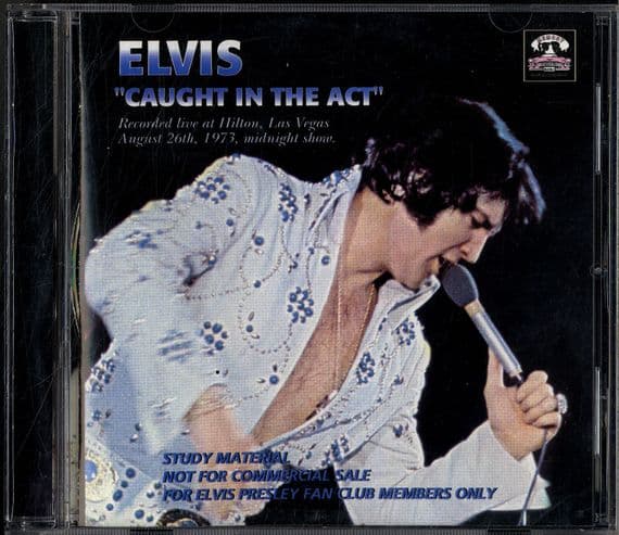 Elvis Presley - Caught In The Act - Memory CD