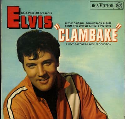 Elvis Presley - Clambake (SF 7917) Rare Orange Label Stereo - M-