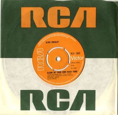 Elvis Presley - Clean Up Your Own Back Yard/The Fair's Moving On (1869) M