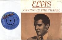 Elvis Presley - Crying In The Chapel/I Believe In The Man In The Sky (2708) Blue Label
