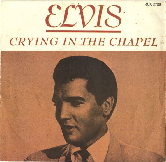 Elvis Presley - Crying In The Chapel/I Believe In The Man In The Sky (2708) Solid Centre