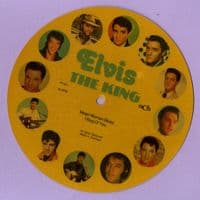 Elvis Presley - Denmark - Mean Woman Blues/I Beg Of You - Flexi Picture Disc