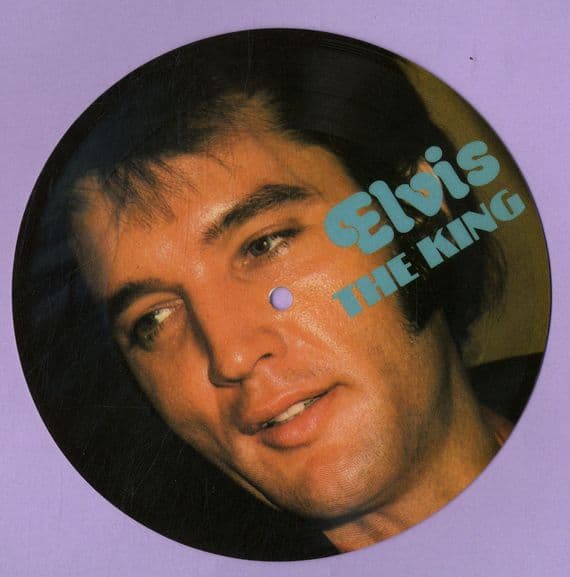 Elvis Presley - Denmark - Mean Woman Blues/I Beg Of You - Flexi Picture Disc