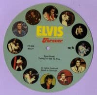 Elvis Presley - Denmark - Tutti Frutti/Trying To Get To You - Flexi Picture Disc