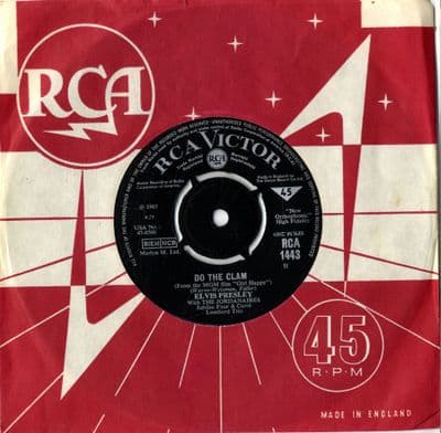 Elvis Presley - Do The Clam/You'll Be Gone (1455) M-