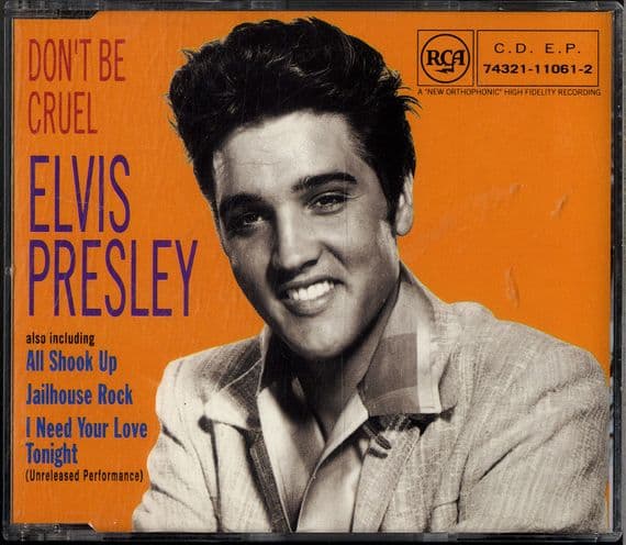 Elvis Presley - Don't Be Cruel - CD EP