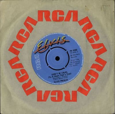 Elvis Presley - Don't Be Cruel/Hound Dog (PB 9265) Rare Blue Label - M-