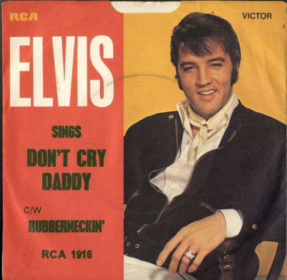 Elvis Presley - Don't Cry Daddy/Rubberneckin' (1916)  M-