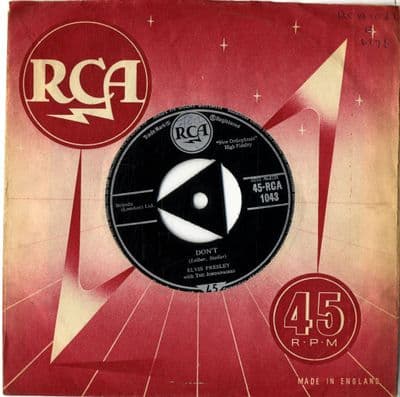 Elvis Presley - Don't/I Beg Of You  (1043)