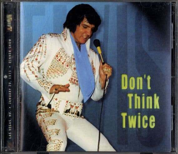 Elvis Presley - Don't Think Twice - Madison CD