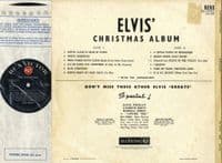 Elvis Presley - Elvis' Christmas Album (RD 27052)  RCA Victor - Red Spot